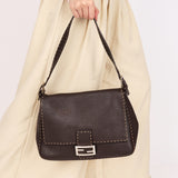 Fendi Selleria Mamma Baguette Chocolate