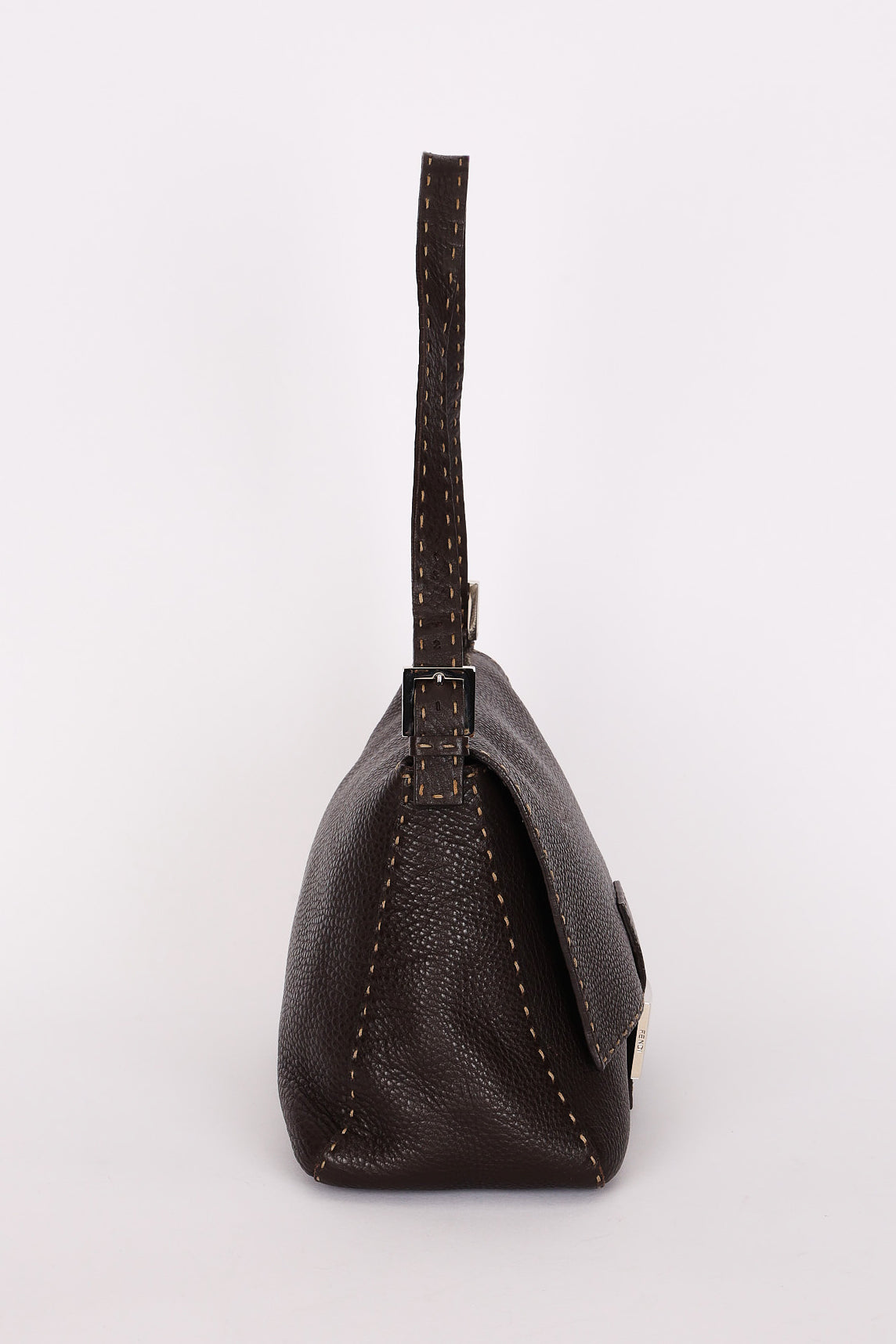 Fendi Selleria Mamma Baguette Chocolate