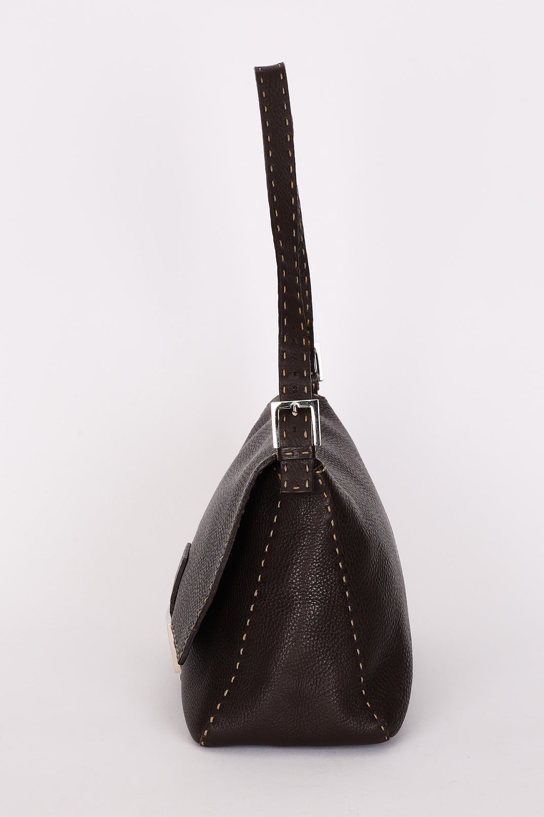 Fendi Selleria Mamma Baguette Chocolate