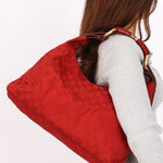 Gucci Horsebit Hobo Red
