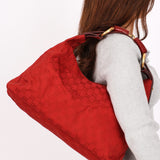 Gucci Horsebit Hobo Red
