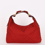 Gucci Horsebit Hobo Red