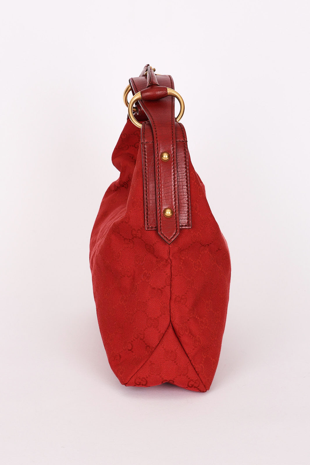 Gucci Horsebit Hobo Red