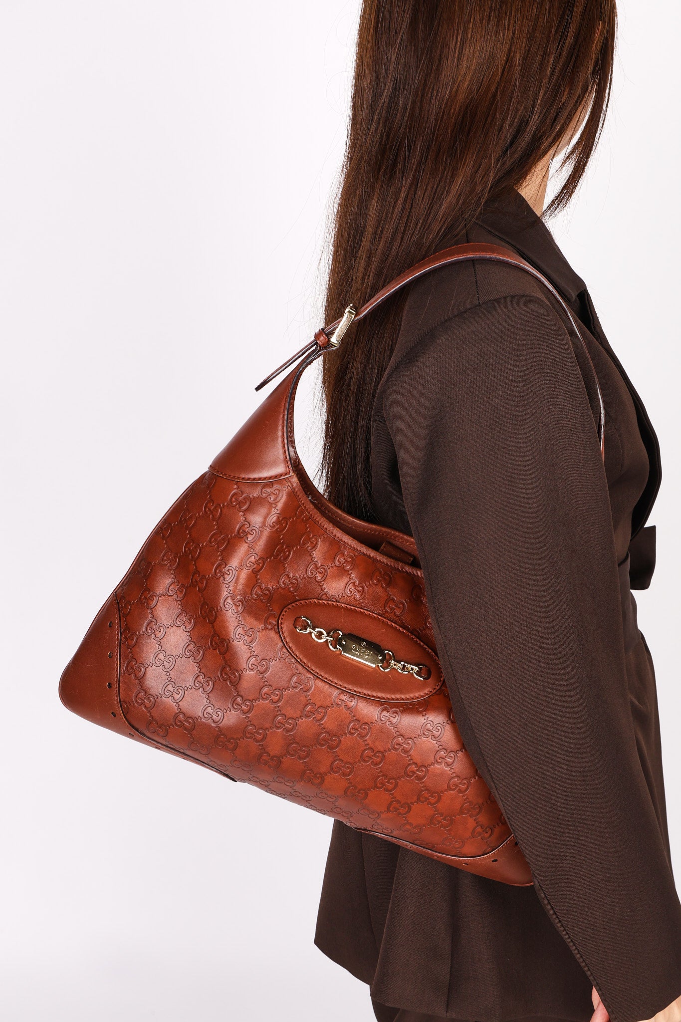 Gucci Guccissima Punch Hobo