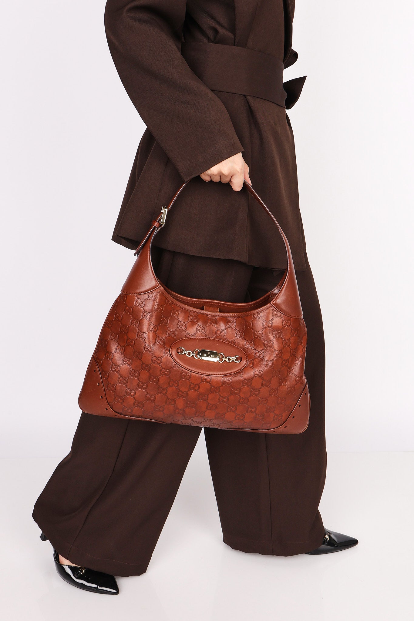 Gucci Guccissima Punch Hobo