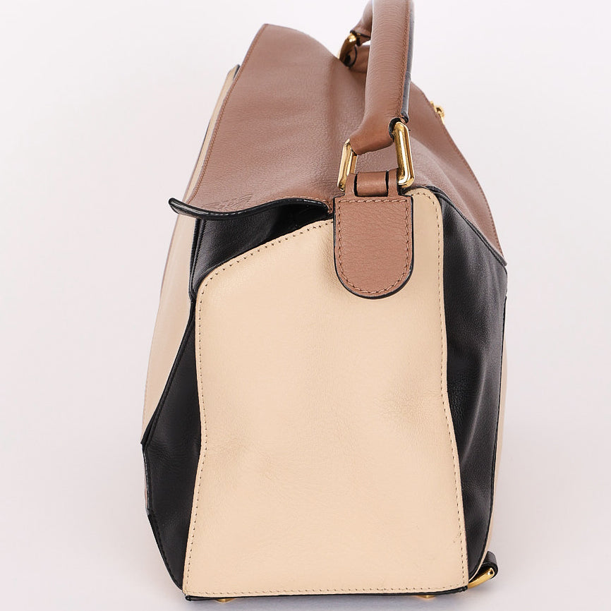Loewe Medium Tricolor Puzzle Bag