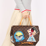 Limited Edition Louis Vuitton x Cindy Sherman Monogram Camera Messenger Bag with Patches 2014
