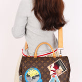 Limited Edition Louis Vuitton x Cindy Sherman Monogram Camera Messenger Bag with Patches 2014