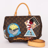 Limited Edition Louis Vuitton x Cindy Sherman Monogram Camera Messenger Bag with Patches 2014
