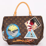 Limited Edition Louis Vuitton x Cindy Sherman Monogram Camera Messenger Bag with Patches 2014