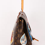 Limited Edition Louis Vuitton x Cindy Sherman Monogram Camera Messenger Bag with Patches 2014
