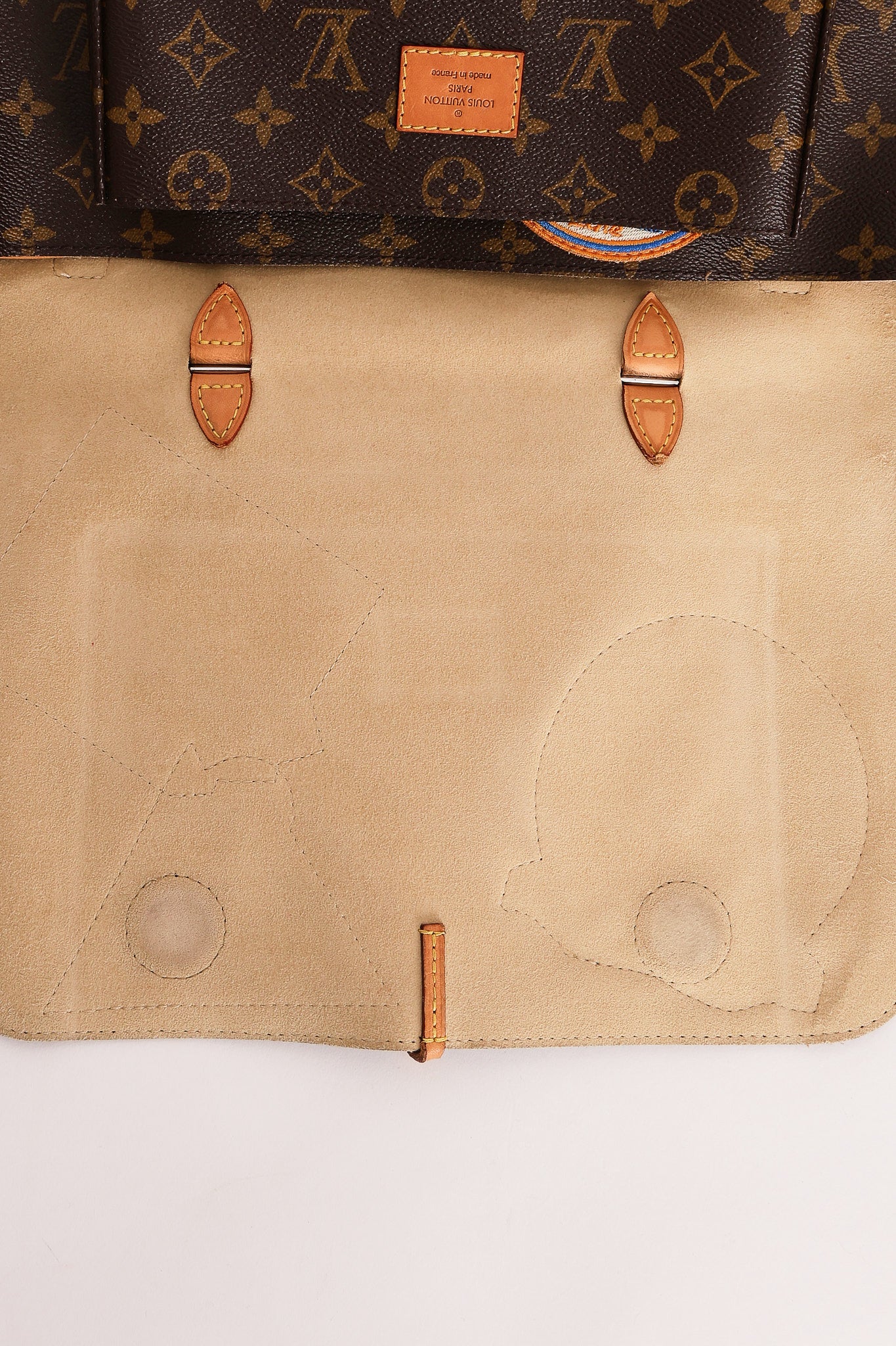 Limited Edition Louis Vuitton x Cindy Sherman Monogram Camera Messenger Bag with Patches 2014