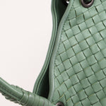 Bottega Veneta Intrecciato Top Handle Bag Sage Green