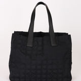 Chanel Chocolate Bar Tote Black Nylon