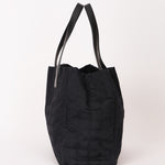 Chanel Chocolate Bar Tote Black Nylon