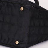 Chanel Chocolate Bar Tote Black Nylon