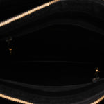 Chanel Turnlock Front Pocket Shoulder Bag Black Caviar 24K GP