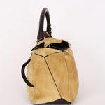 Loewe Large Suede Puzzle Bag
