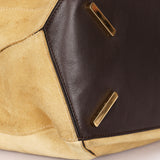 Loewe Large Suede Puzzle Bag