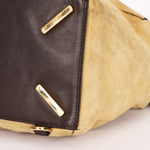 Loewe Large Suede Puzzle Bag