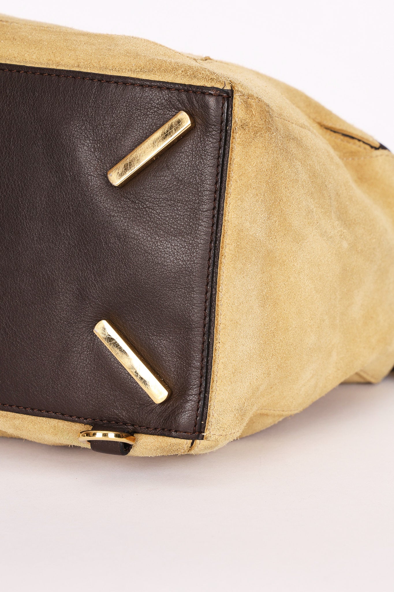 Loewe Large Suede Puzzle Bag
