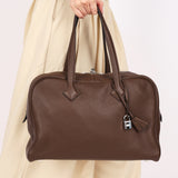 Hermès Victoria II 35 Chocolat Clemence 2011 PHW