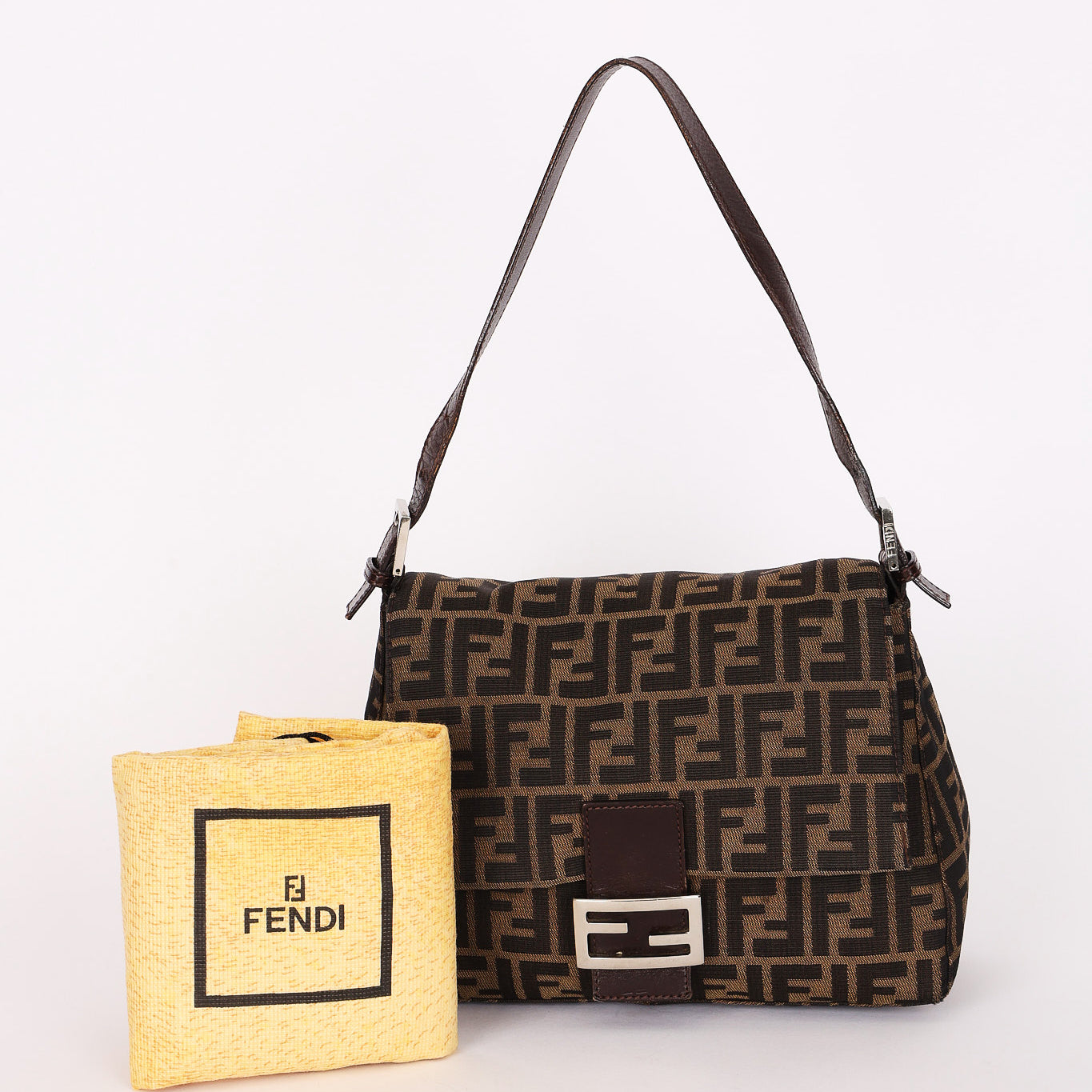 Fendi Zucca Mamma Forever Baguette