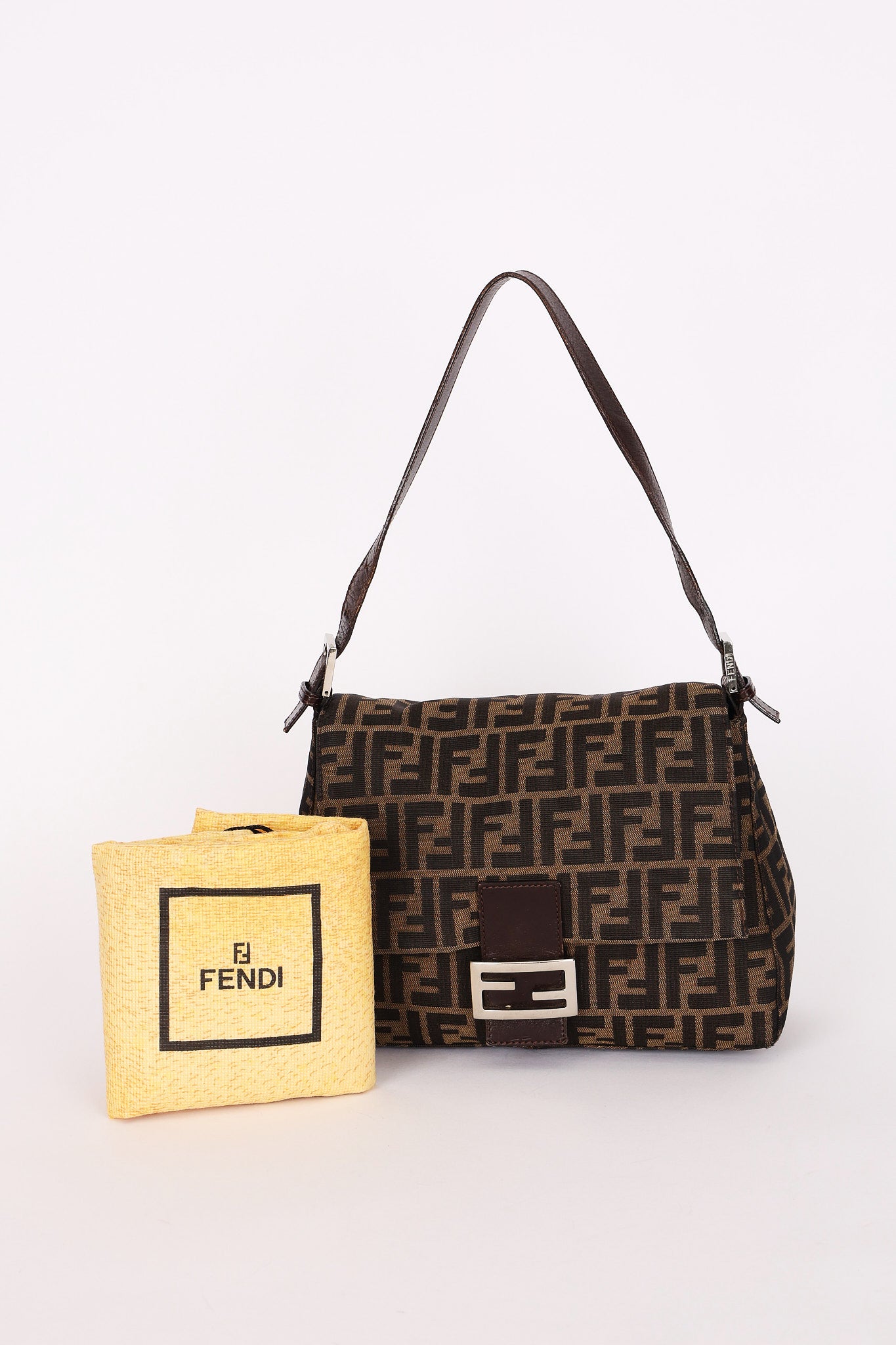Fendi Zucca Mamma Forever Baguette