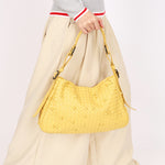 Bottega Veneta Intrecciato Naruto Knot Shoulder Bag Butter Yellow