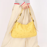 Bottega Veneta Intrecciato Naruto Knot Shoulder Bag Butter Yellow
