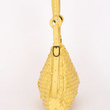 Bottega Veneta Intrecciato Naruto Knot Shoulder Bag Butter Yellow