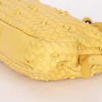 Bottega Veneta Intrecciato Naruto Knot Shoulder Bag Butter Yellow