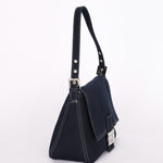 Fendi Mamma Forever Baguette Silk Denim