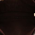 Loewe Anagram Shoulder Bag Brown Suede