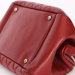 Chanel Timeless Frame Bowling Bag Bordeaux Caviar SHW