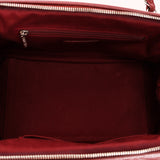 Chanel Timeless Frame Bowling Bag Bordeaux Caviar SHW