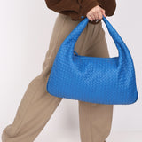 Bottega Veneta Intrecciato Large Hobo Cobalt Blue