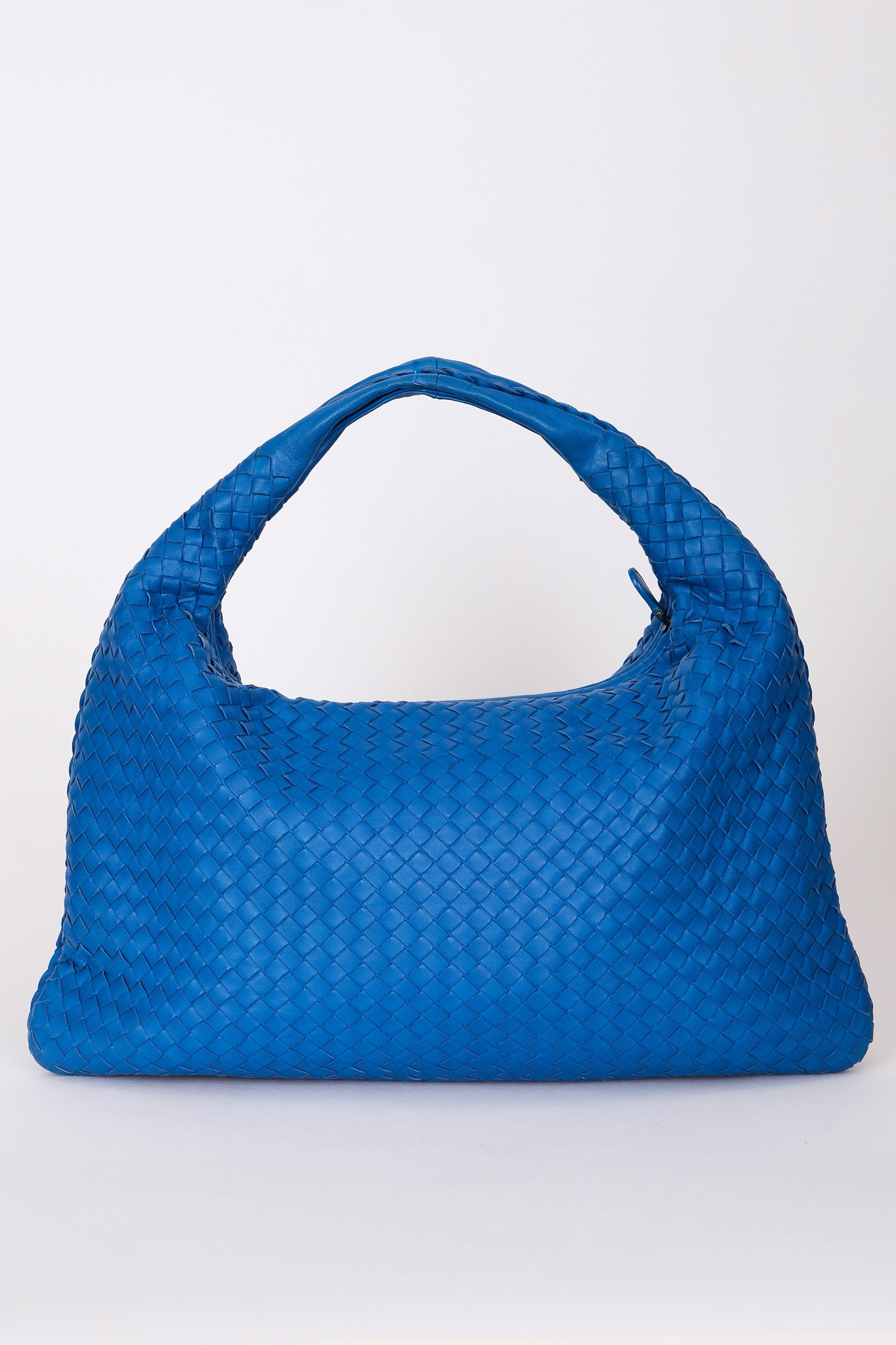 Bottega Veneta Intrecciato Large Hobo Cobalt Blue