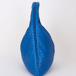 Bottega Veneta Intrecciato Large Hobo Cobalt Blue