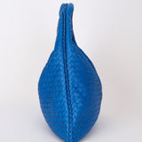 Bottega Veneta Intrecciato Large Hobo Cobalt Blue