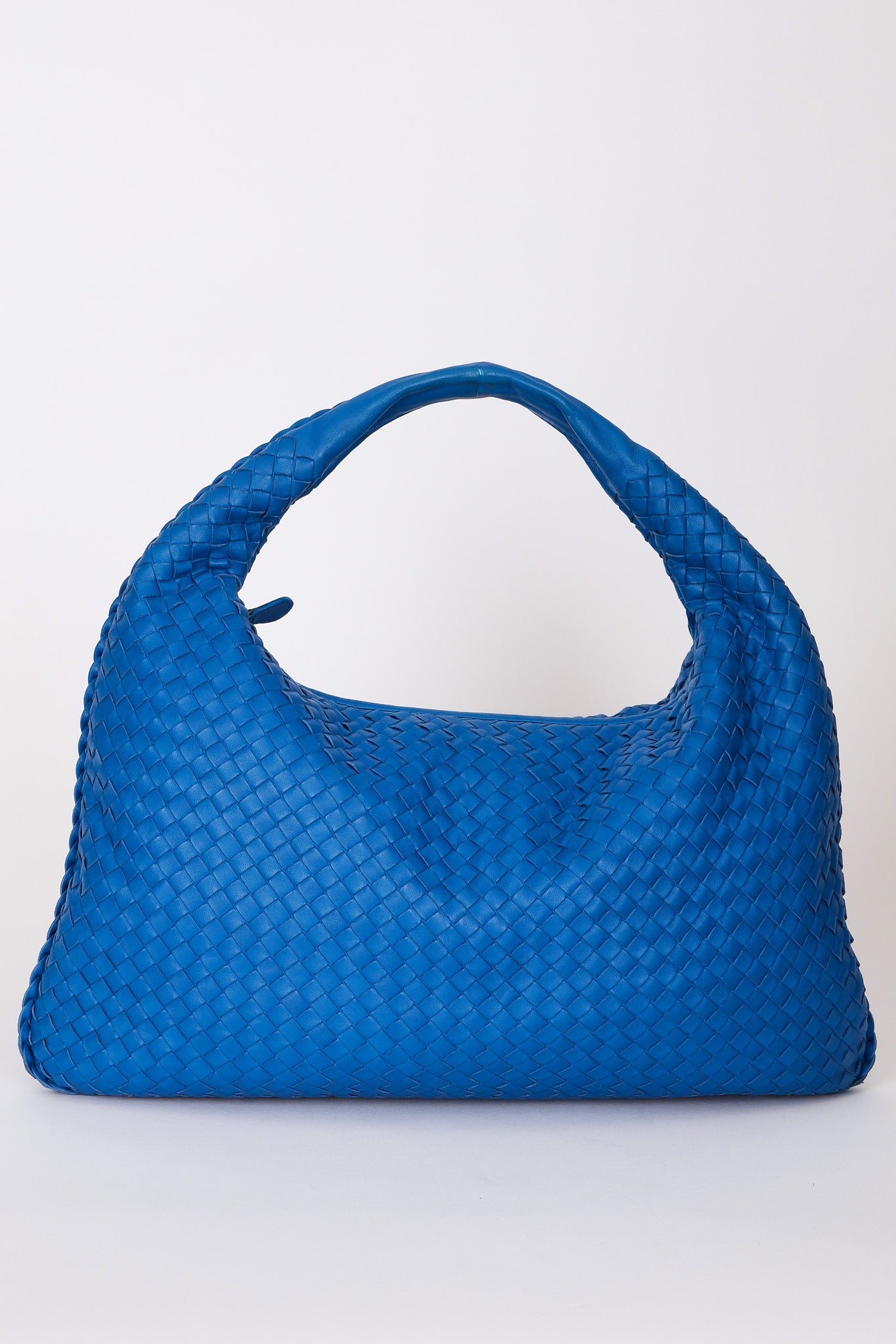 Bottega Veneta Intrecciato Large Hobo Cobalt Blue