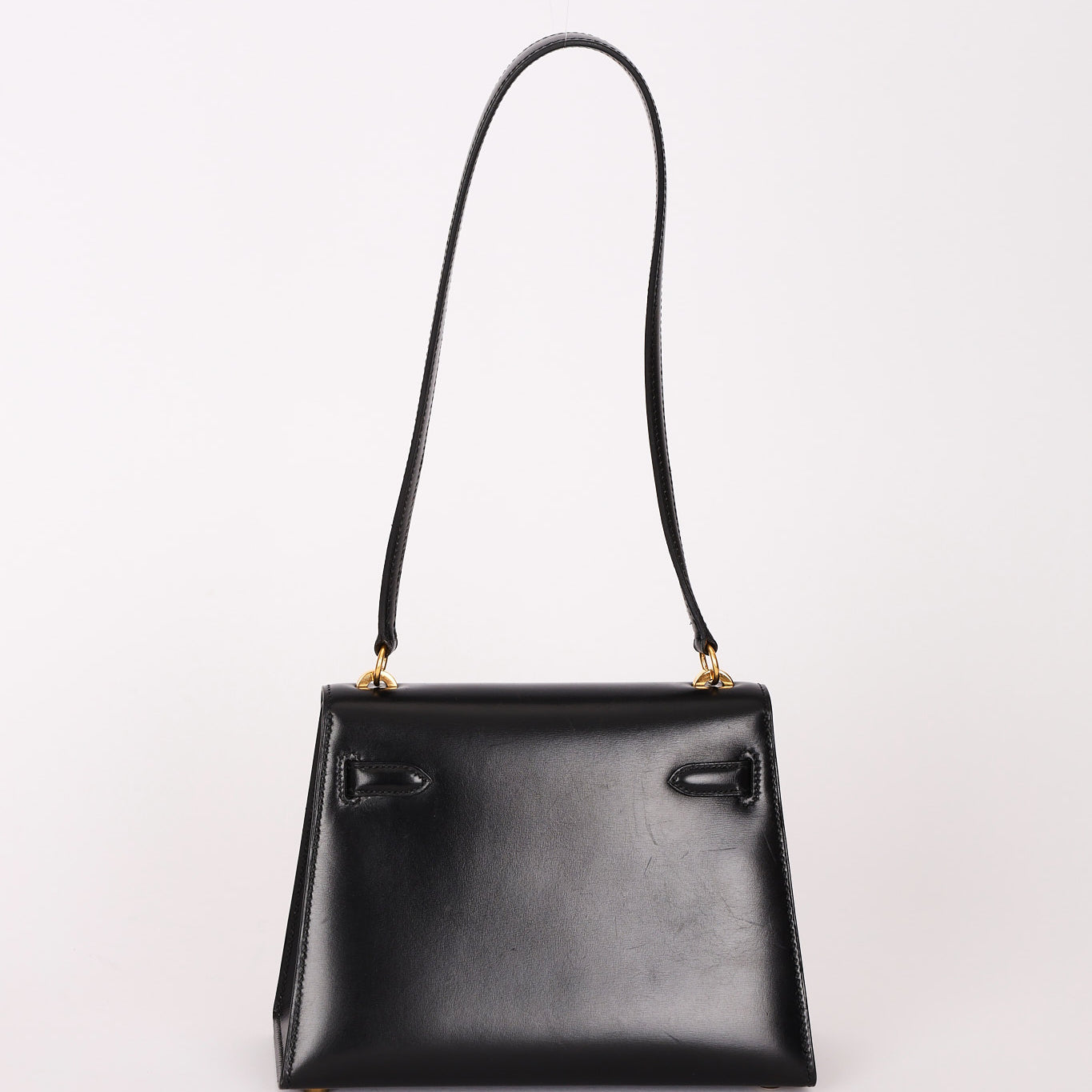 Hermès Mini Kelly 20 Noir Box 1989 GHW