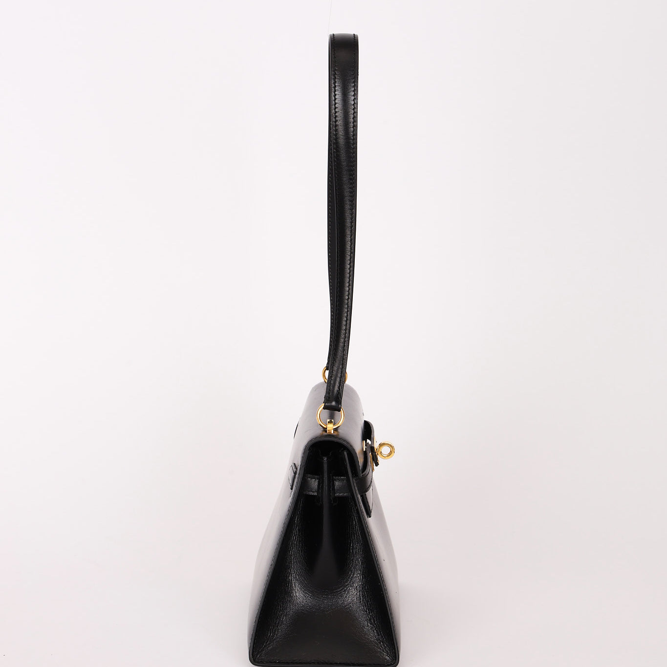 Hermès Mini Kelly 20 Noir Box 1989 GHW