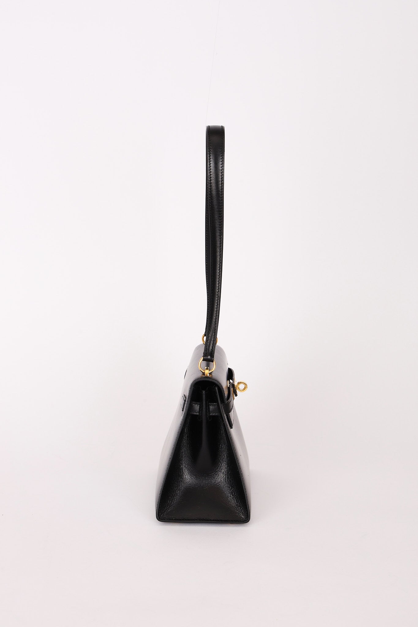 Hermès Mini Kelly 20 Noir Box 1989 GHW
