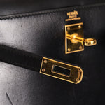 Hermès Mini Kelly 20 Noir Box 1989 GHW