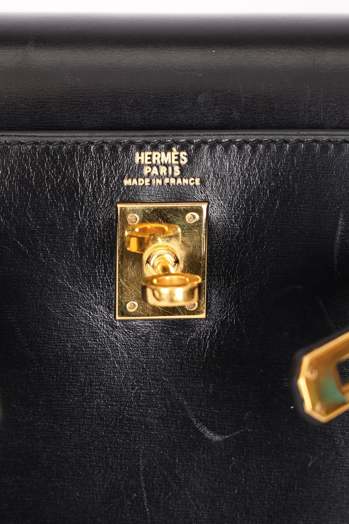 Hermès Mini Kelly 20 Noir Box 1989 GHW