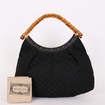 Gucci Bamboo Studded Hobo