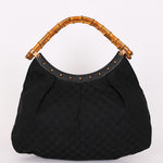 Gucci Bamboo Studded Hobo