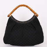 Gucci Bamboo Studded Hobo