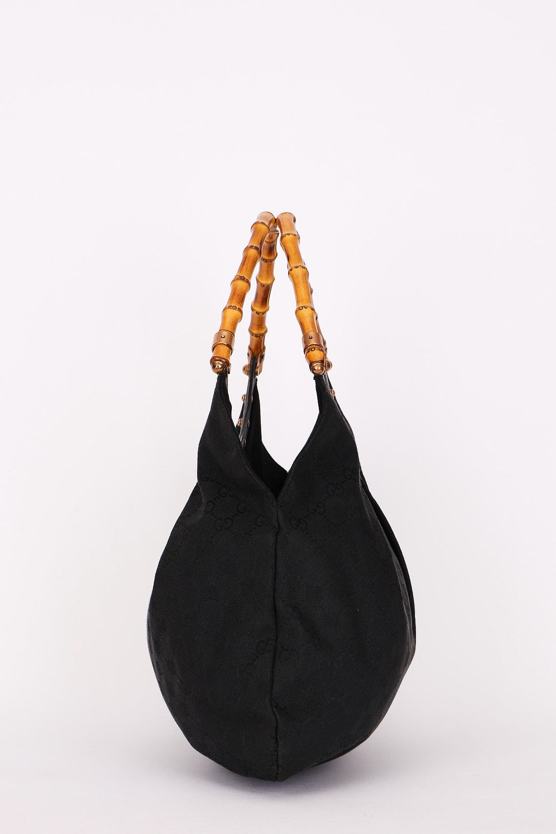 Gucci Bamboo Studded Hobo